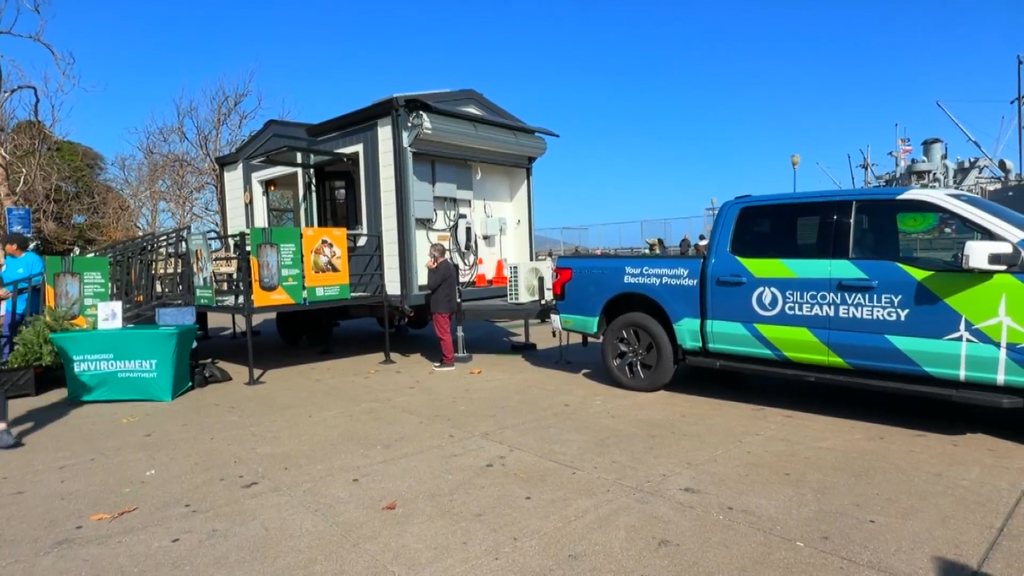 Pop-up all-electric mobile home in San Francisco demonstrates carbon-free buildings of the future — CBS Bay Area (KPIX), Saratoga Technology news