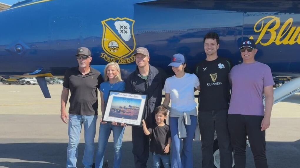 Glens Academy soccer club exec chosen for U.S. Navy Blue Angels flight — CBS Bay Area (KPIX), Saratoga Arts news