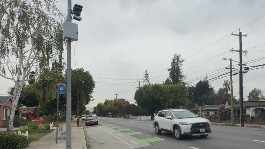San Jose begins installing speed cameras along Saratoga Avenue — CBS Bay Area (KPIX), Saratoga Schools news