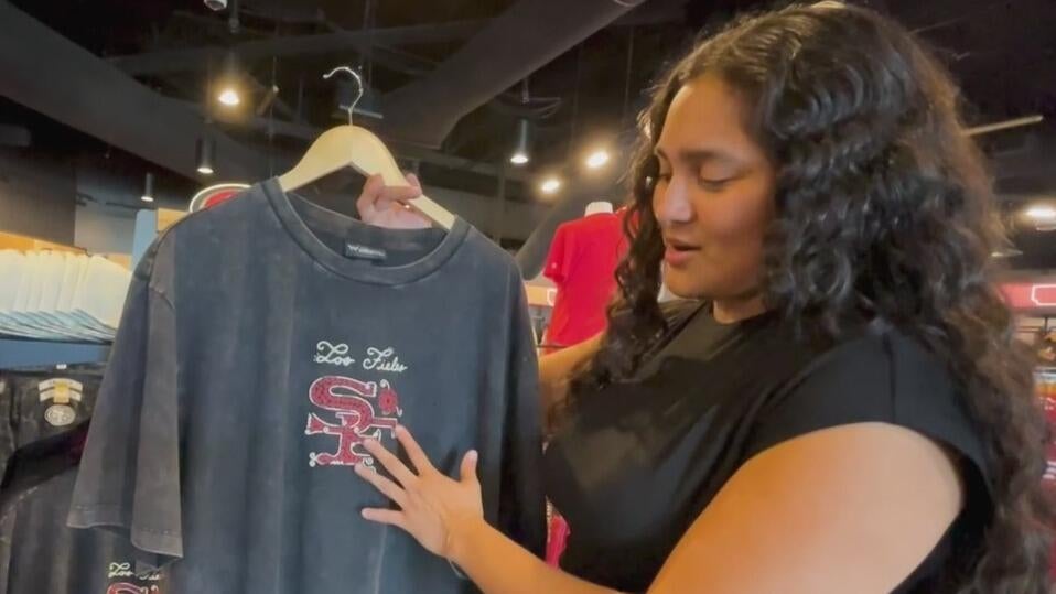 San Francisco 49ers unveil Latino Heritage Collection of team merchandise for "Los Fieles" — CBS Bay Area (KPIX), Saratoga Sports news