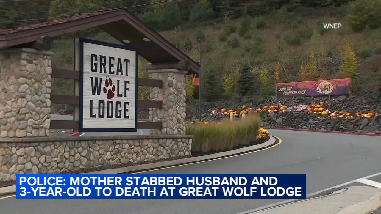 Great Wolf Lodge homicide: Metallica Rose Harrison accused of stabbing husband Charles Harrison, son to death at family resort in the Poconos in Scotrun, Monroe County, Pennsylvania
— ABC 7 Bay Area, Saratoga Community news