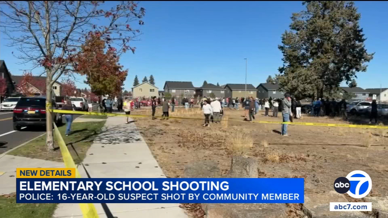 3 children, 1 teacher killed in shooting at Bend, Oregon elementary school; teen shooter also dead: Police
       — ABC 7 Bay Area, Saratoga Schools news