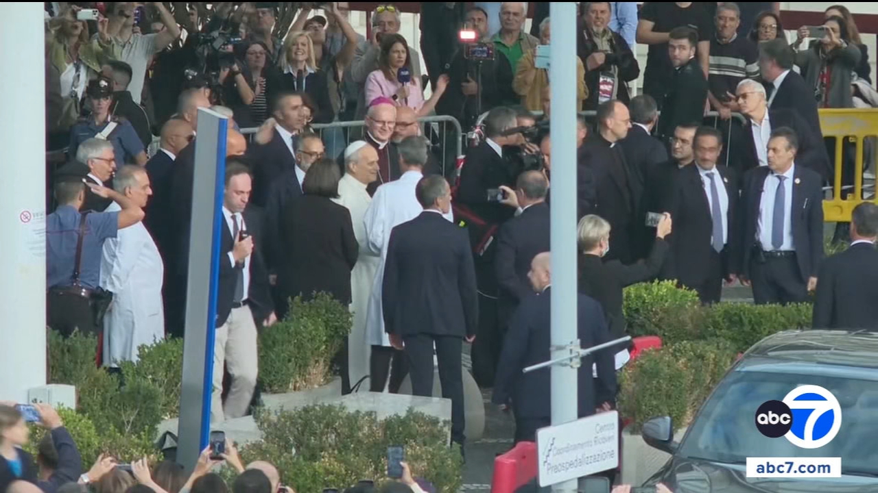 Pope Leo returns to the Vatican 4 days after lung cancer surgery
       — ABC 7 Bay Area, Saratoga Health news