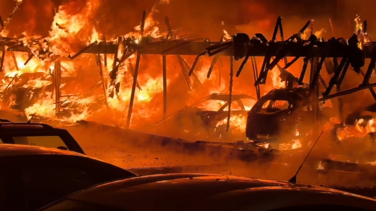 Carport fire destroys cars at San Jose apartment complex as residents describe hearing explosions
— ABC 7 Bay Area, Saratoga Schools news