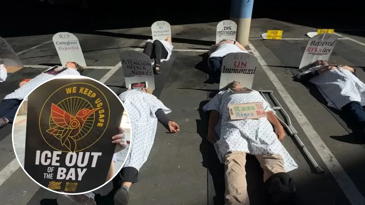 Activists demand end to ICE activity at Oakland's Eastmont Mall, stage 'die-in' demonstration
— ABC 7 Bay Area, Saratoga Real Estate news