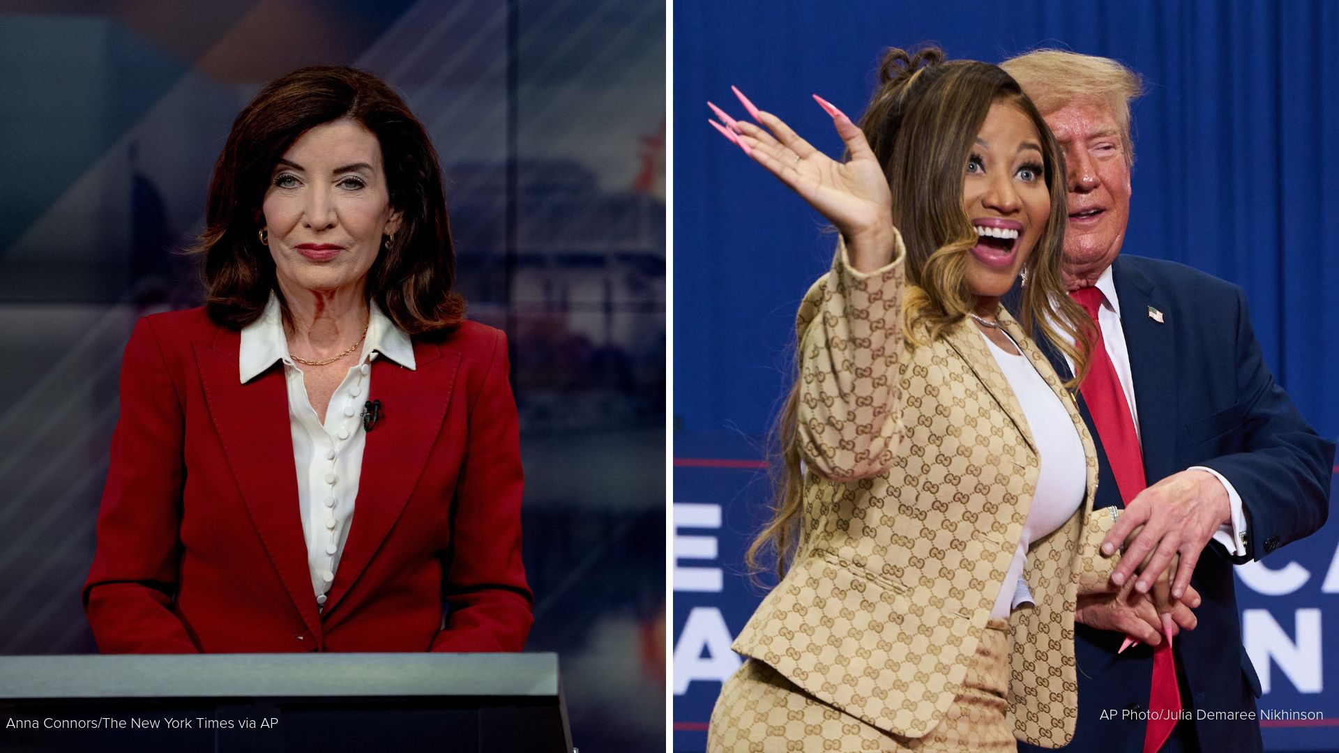New York Governor Kathy Hochul responds after rapper Nicki Minaj calls her 'evil'
— Saratoga Community news