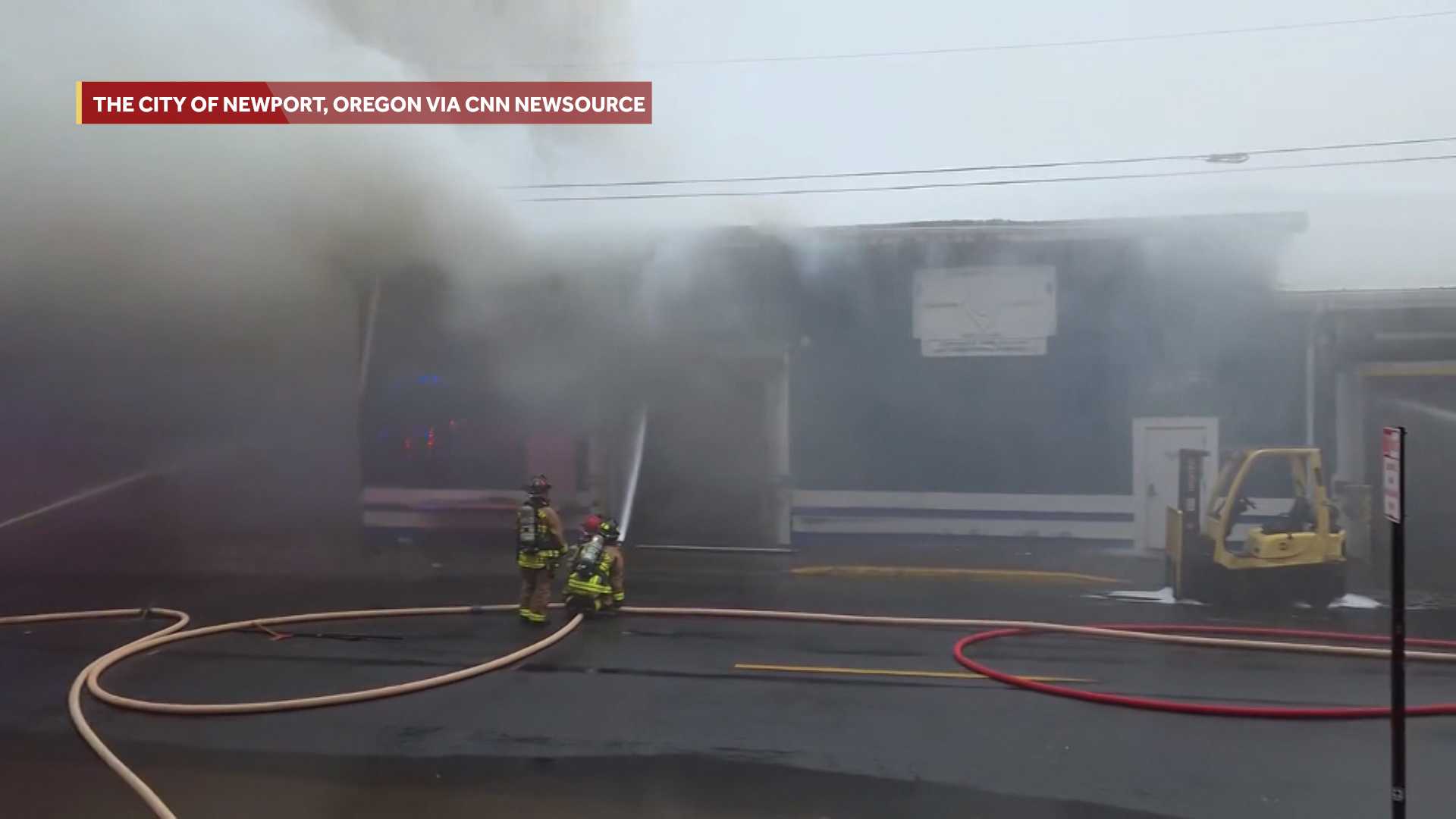 Possible ammonia contamination prompts evacuations after Oregon seafood plant fire, officials say — WISN 12 Milwaukee, Saratoga Schools news