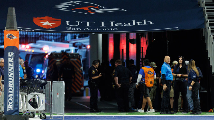 Military member dies after falling while rappelling from Alamodome's ceiling before UTSA vs. Navy game — KENS 5 (San Antonio), Saratoga Sports news