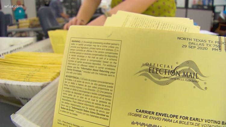 Heavier mail-in ballots raise postage questions in Tarrant County — WFAA (Dallas-Fort Worth), Saratoga Community news