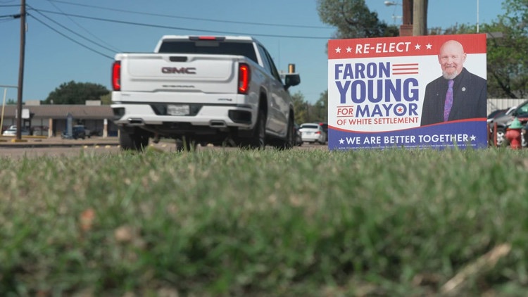'Why would you do this?': White Settlement mayor reacts after councilman's wife cited for stealing campaign sign — WFAA (Dallas-Fort Worth), Saratoga Government news