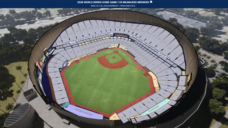 World Series tickets at Tropicana Field: What's still available for Rays vs. Brewers? — WTSP 10 Tampa Bay, Saratoga Sports news