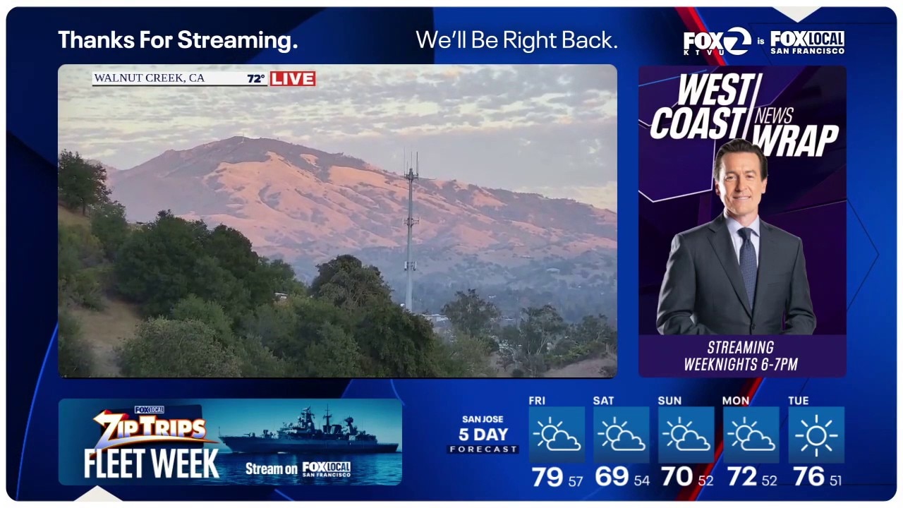 West Coast News Wrap Live — KTVU FOX 2 Bay Area, Saratoga Community news