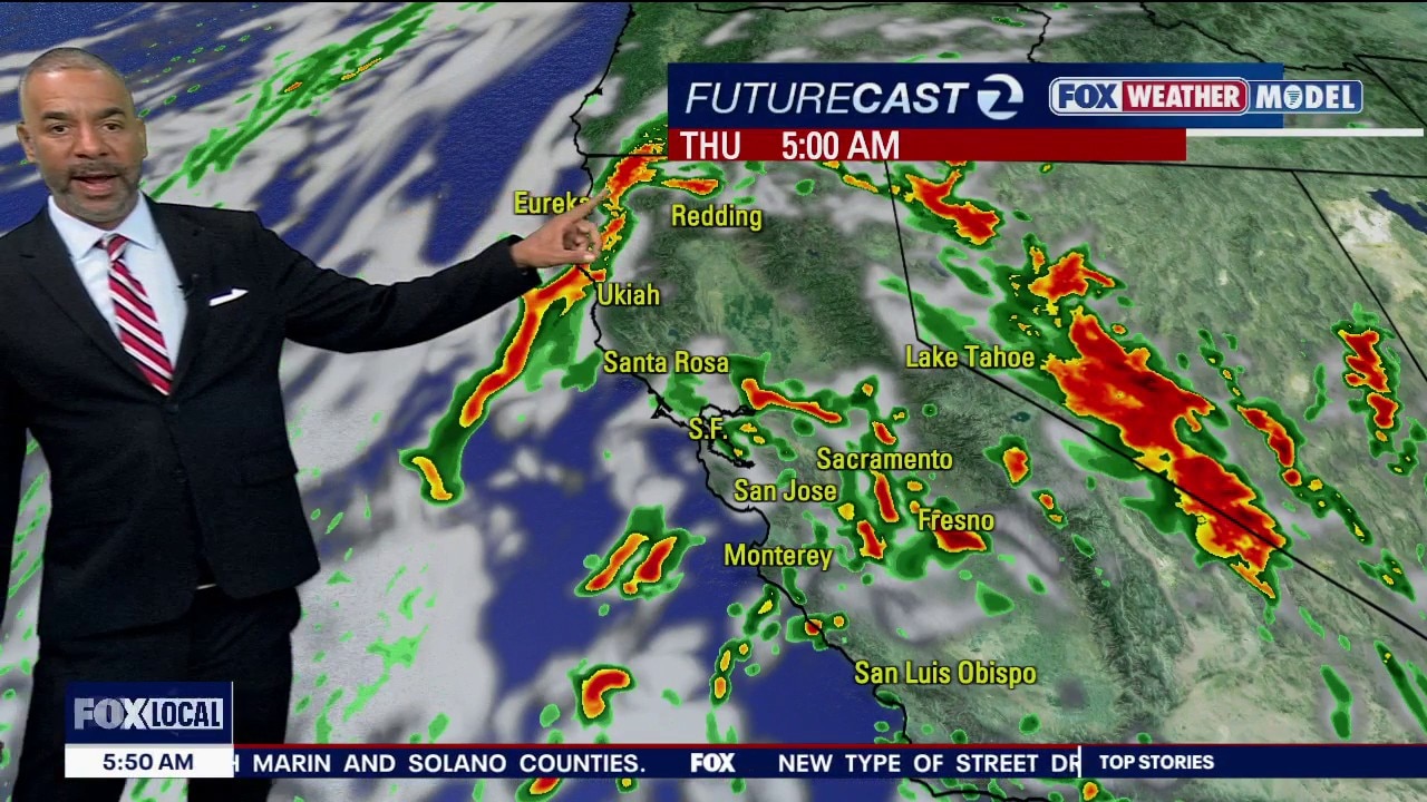 A wet day ahead as rain blankets the Bay Area — KTVU FOX 2 Bay Area, Saratoga Sports news