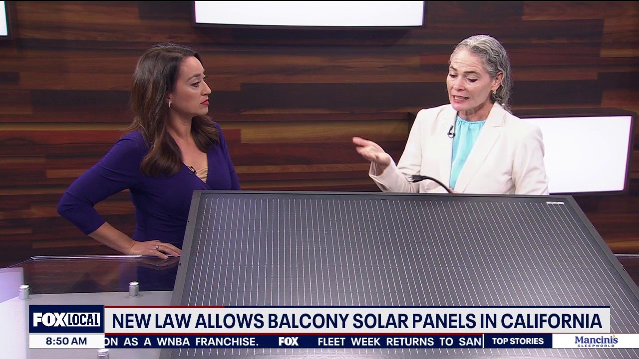 How balcony solar panels work, under new California law allowing them — KTVU FOX 2 Bay Area, Saratoga Community news