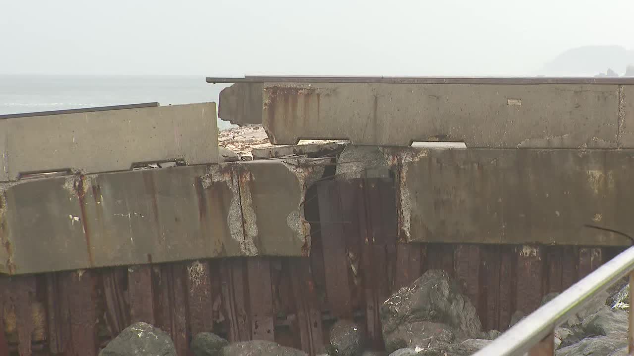 Crews begin to repair crumbling Pacifica Pier — KTVU FOX 2 Bay Area, Saratoga Community news