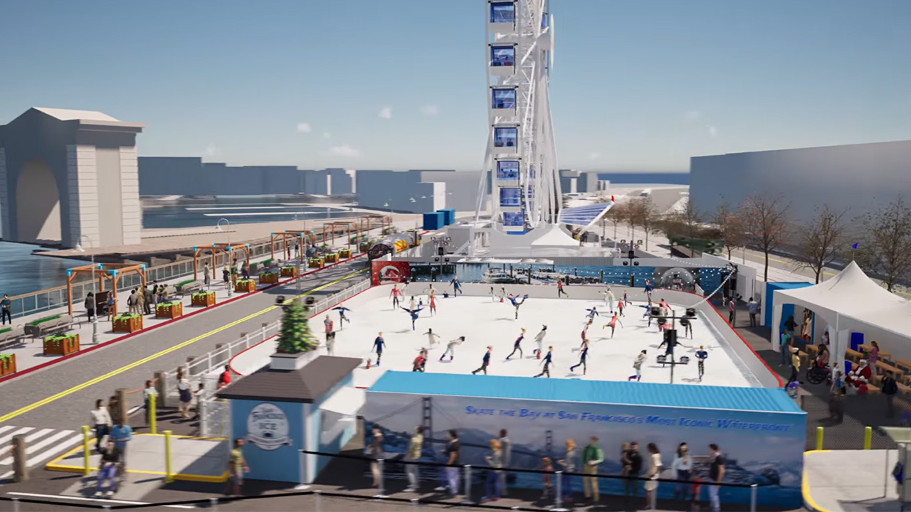 Waterfront ice rink: This popular Bay Area destination is getting its first ever ice rink — KTVU FOX 2 Bay Area, Saratoga Sports news