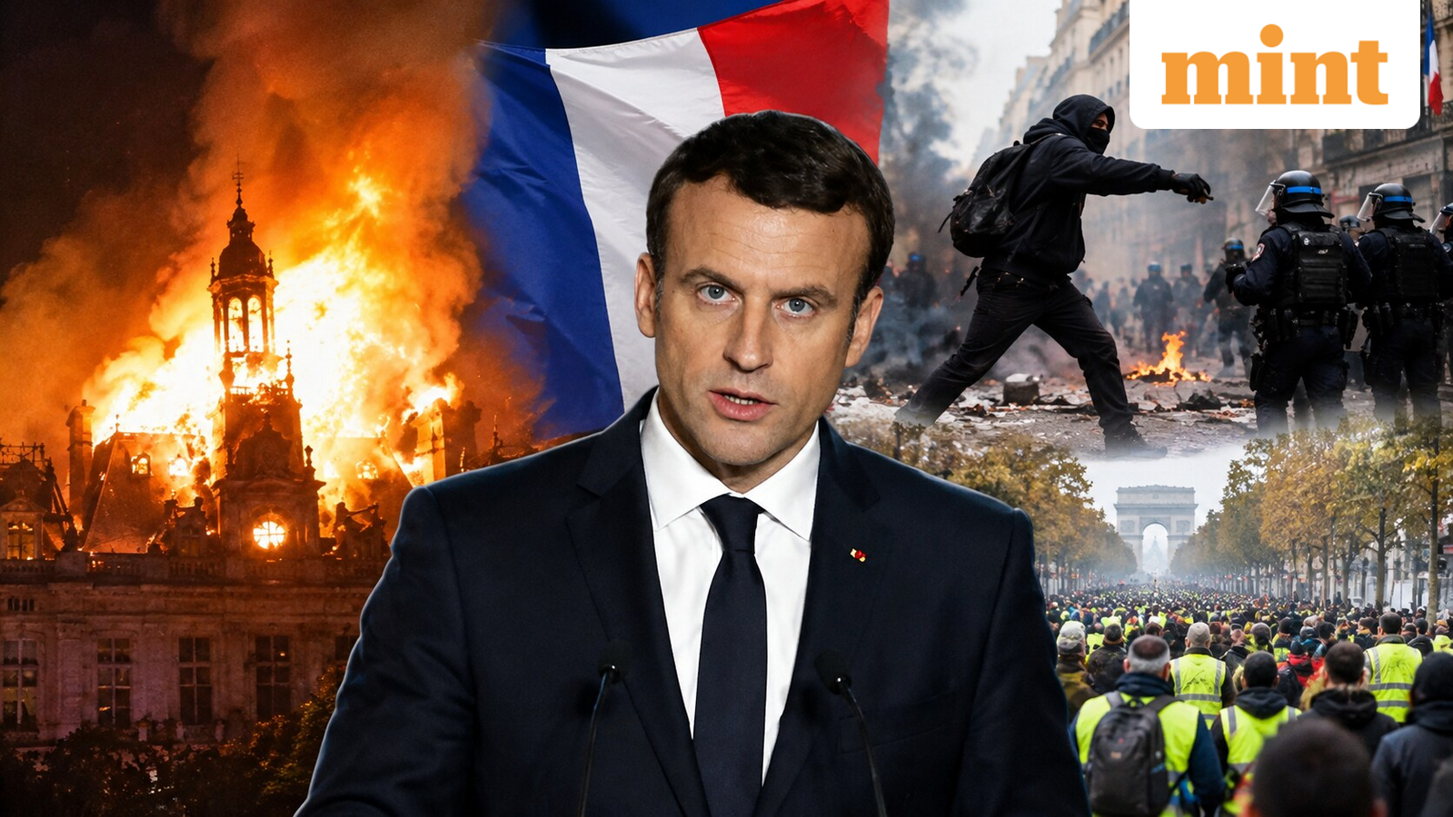 Why is France 'burning'? From student anger to nationwide unrest, is Yellow Vest movement back amid looting and clashes? — Mint India, Saratoga Schools news