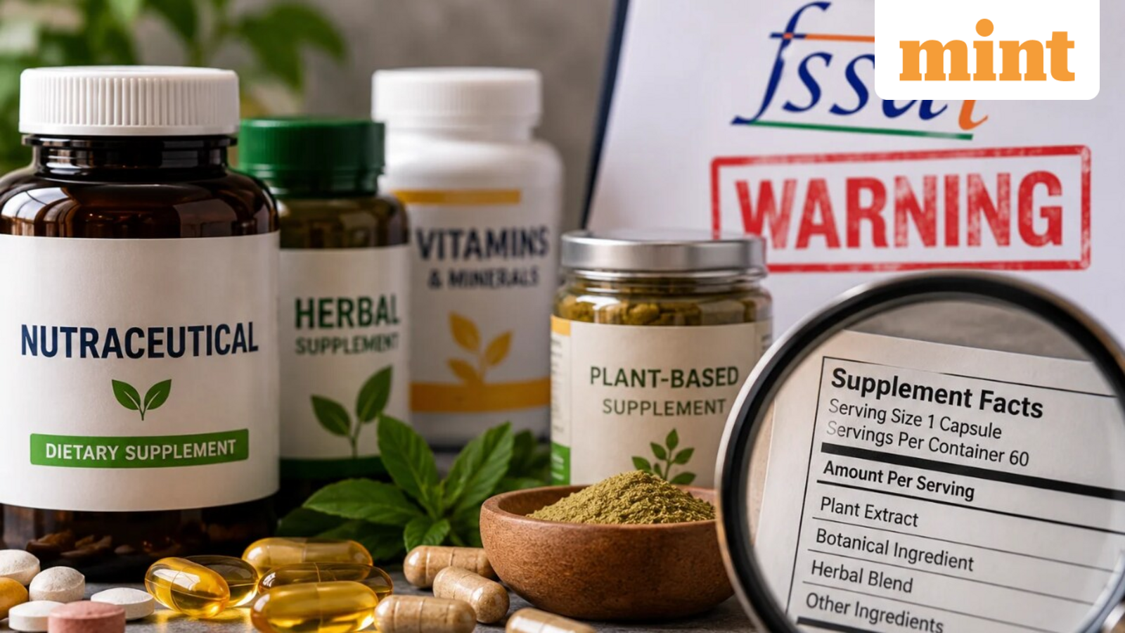 FSSAI warns nutraceutical firms over labelling violations, threatens action for non-compliance — Mint India, Saratoga Health news
