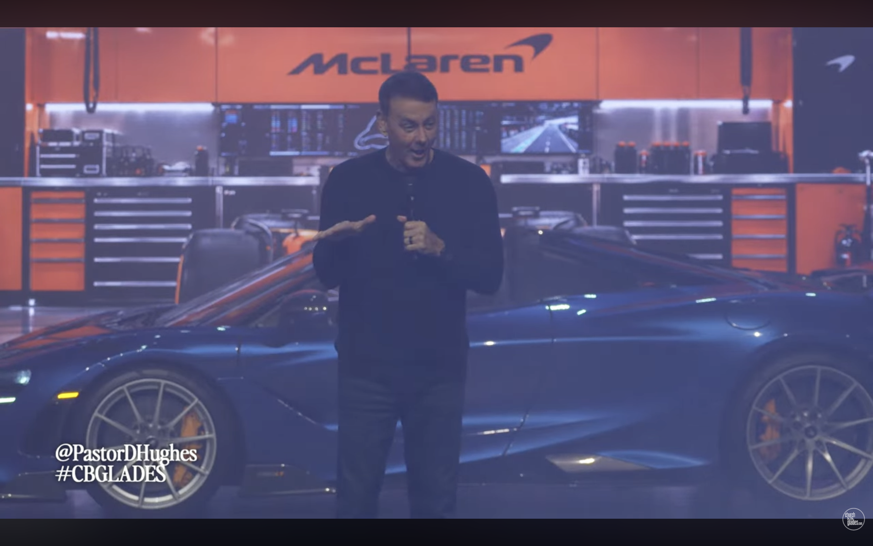 VIDEO: Coral Springs mega church pastor drives McLaren on stage during service — Miami New Times, Saratoga Dining news